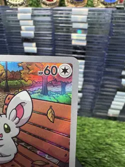 Minccino AR 157/086 Black Bolt SV11B Korean Pokemon Card NM - Image 3