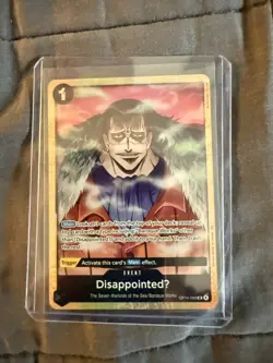 DisappointedU Crocodile OP14-099 Premium Card Collection Vol 6 Alt Art - Image 1