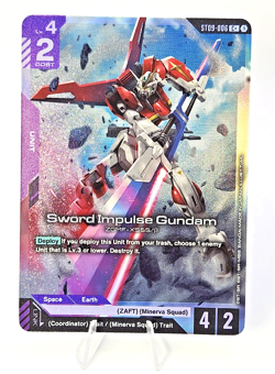 Sword Impulse Gundam (C+) - (ST09) [Gundam Card Game] - Image 1