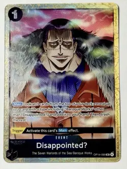DisappointedU OP14-099 Premium Card Collection Best Selection Vol 6 One Piece - Image 1