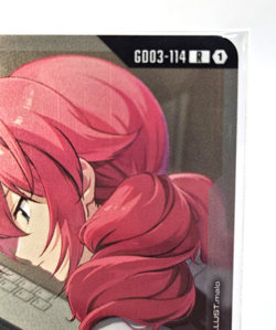 Gundam Card Game Look of Determination GD03-114 2026 Newtype Promo NM - Image 2