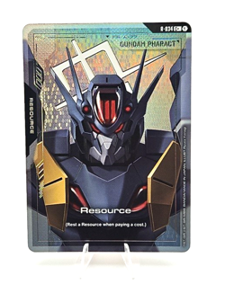 Gundam Pharact Resource Foil - R-034 C+ - NM - Gundam TCG Card Game R5 - Image 2