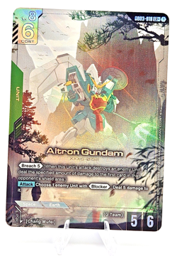 Altron Gundam LR+ Card GD03-018 Gundam Card Game TCG English - Image 1