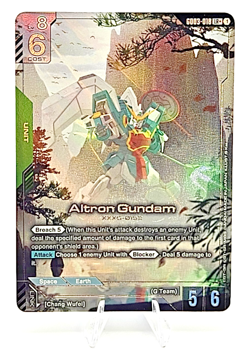 Altron Gundam LR+ Card GD03-018 Gundam Card Game TCG English - Image 2