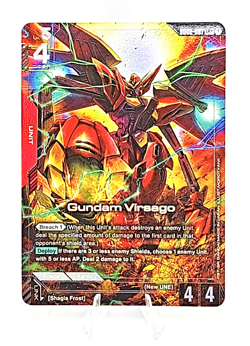 Gundam Virsago (LR+) GD02-037 English LR+ Dual Impact Gundam Card Game - Image 3