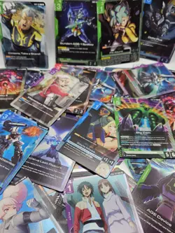 100 Gundam TCG Cards Bulk Lot -[GD01, GD02] - C/U/R - Image 4