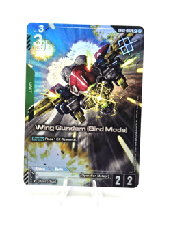 Wing Gundam (Bird Mode) (Store Tournament Winner Pack 01) - Promotional Card - Image 2