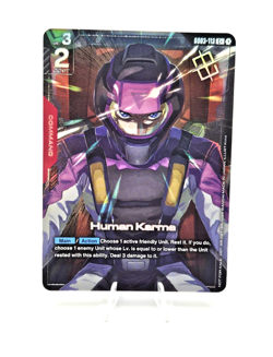 Human Karma Alternate Art Winner Foil - GD03-113 - Gundam TCG Card Game - Image 1