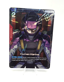 Human Karma Alternate Art Winner Foil - GD03-113 - Gundam TCG Card Game - Image 2