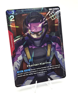 Human Karma Alternate Art Winner Foil - GD03-113 - Gundam TCG Card Game - Image 4