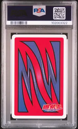 1998 YU-GI-OH! PLAYING CARDS COLLECTION RED-EYES BLACK DRAGON PSA 10 - Image 2