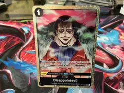 DisappointedU Crocodile OP14-099 Premium Card Collection Vol 6 Alt Art - Image 1