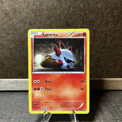 Larvesta 20/108 - Dark Explorers - Common - Pokemon Card TCG - Image 1