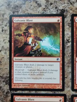 4x Galvanic Blast Scars of Mirrodin MTG Magic The Gathering Card NM Unplayed - Image 2