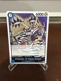 One Piece Card Game-Prisoner Of Impel Down Op16-042 Rare English NM - Image 1