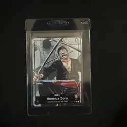 One Piece Card Game - Roronoa Zoro OP01-001 Alternate Art 25th Anniversary NM - Image 1