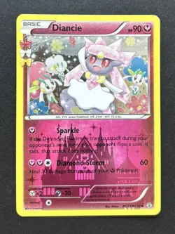 RC22/RC32 Diancie Radiant Collection Generations Pokemon TCG Card 2016 MP - Image 1