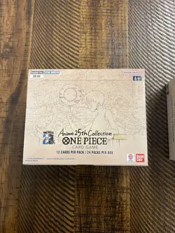2x One Piece Card Game Extra Booster Anime 25th Collection Box EB02 English Ver. - Image 3