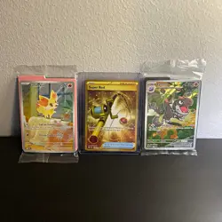 Pokemon TCG Promo Foil Lot 3 Cards: Fennekin, Tyrunt, Super Rod NEED GONE - Image 1