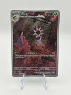 Pokemon TCG Lileep Card Stellar Crown 145/142 NM/Mint Condition - Image 1