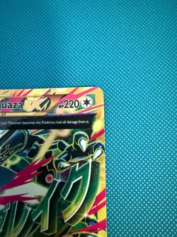 Pokemon TCG M Rayquaza EX Shiny Full Art Holo Card XY-Ancient Origins 98/98 NM - Image 3