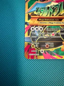 Pokemon TCG M Rayquaza EX Shiny Full Art Holo Card XY-Ancient Origins 98/98 NM - Image 5