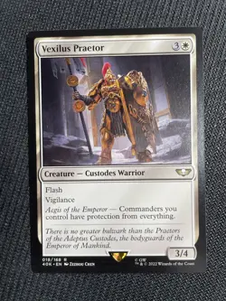 Vexilus Praetor NM MTG card Universes Beyond: Warhammer 40000 - Reg - Image 1