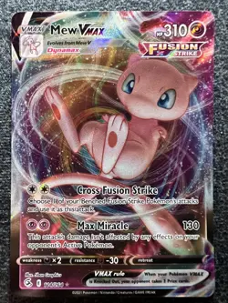 Mew VMAX 114/264 Ultra Rare Pokemon Card NM - Image 1