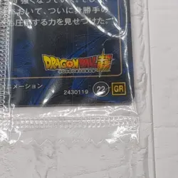 22 GR Son Goku vs Jiren Dragon Ball Trading Card UNLIMITED Itajaga NM New Sealed - Image 5