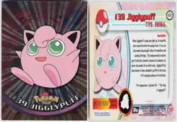 Jigglypuff Foil #39 Topps Trading Cards Series 1 Pokemon NM - Image 1