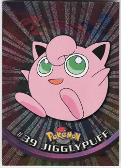 Jigglypuff Foil #39 Topps Trading Cards Series 1 Pokemon NM - Image 2
