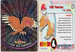 Fearow Foil #22 Topps Trading Cards Series 1 Pokemon NM - Image 1