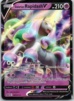 Galarian Rapidash V - Holo Promo SWSH: Sword & Shield Promo Cards SWSH111 NM - Image 1