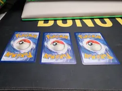 Charmander Bulbasaur Squirtle Kanto Starter Trio Pokemon GO TCG 3 Card Set 2022 - Image 2