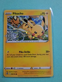 Pikachu - (Holiday Calendar) 049/195 Miscellaneous Cards & Products Holo - Image 1