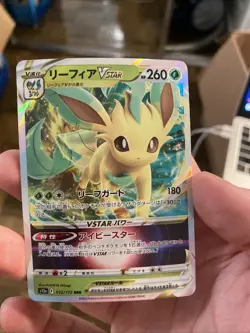 LEAFEON VSTAR 012/172 - NM - S12A VSTAR UNIVERSE JAPANESE POKEMON CARD - Image 1