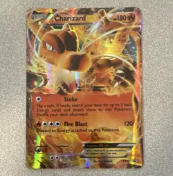 Pokemon TCG Charizard EX XY29 XY Promo Holo English HP 180 Pokemon Card - Image 1