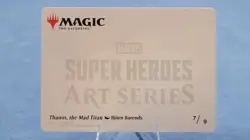 Thanos, The Mad Titan Marvel Super Heroes Art Series: Art Card 7/9 - Image 5