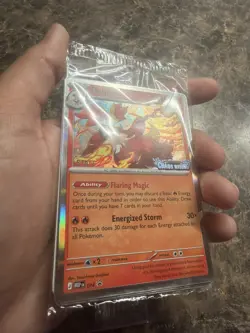 Chaos rising Staff Prerelease Promos Sealed - all 4 cards in sealed pack - Image 5