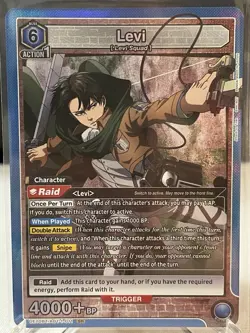 Union Arena Attack On Titan Levi UE10BT/AOT-1-011 SR NM - Image 1
