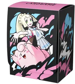 Pokemon Center Card Game Lillie & Pippi Deck Case Shield Sleeves Set New Japan - Image 2