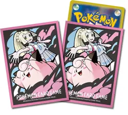Pokemon Center Card Game Lillie & Pippi Deck Case Shield Sleeves Set New Japan - Image 4