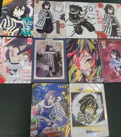 Obanai Iguro Demon Slayer Mixed Card Lot of 10 CCG Anime Manga Cards - Image 4