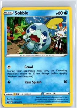 Sobble SWSH073 -SWSH: Sword & Shield Promo Cards Promo Holo NM - Image 1