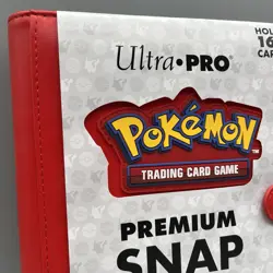 Ultra PRO Red Premium 4-Pocket Snap Binder for Pokemon TCG 160-Card - BRAND NEW - Image 3