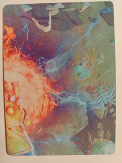 Thanos, the Mad Titan Art Card 3 / 9 Art Series: Marvel Super Heroes - Image 1