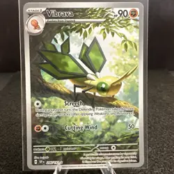 Vibrava 206/191 Scarlet & Violet Surging Sparks Pokemon TCG Card NM - Image 1