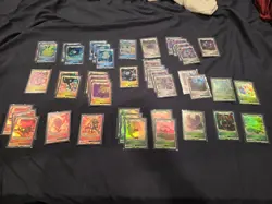 Gamersupps Vcard Awakened Worlds First Edition Holo Mascot Cards Lot of 44 - Image 1