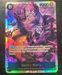 One Piece CCG Gecko Moria Wings Of The Captain SR Foil Card OP06-086 NM - Image 1
