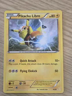 Pokemon Pikachu Libre Trainer Kit 14/30 - Image 1